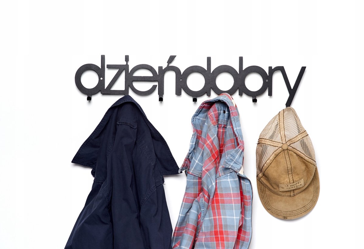 Dobry #2 Wandcapstock Zwart - 60cm - Metaal