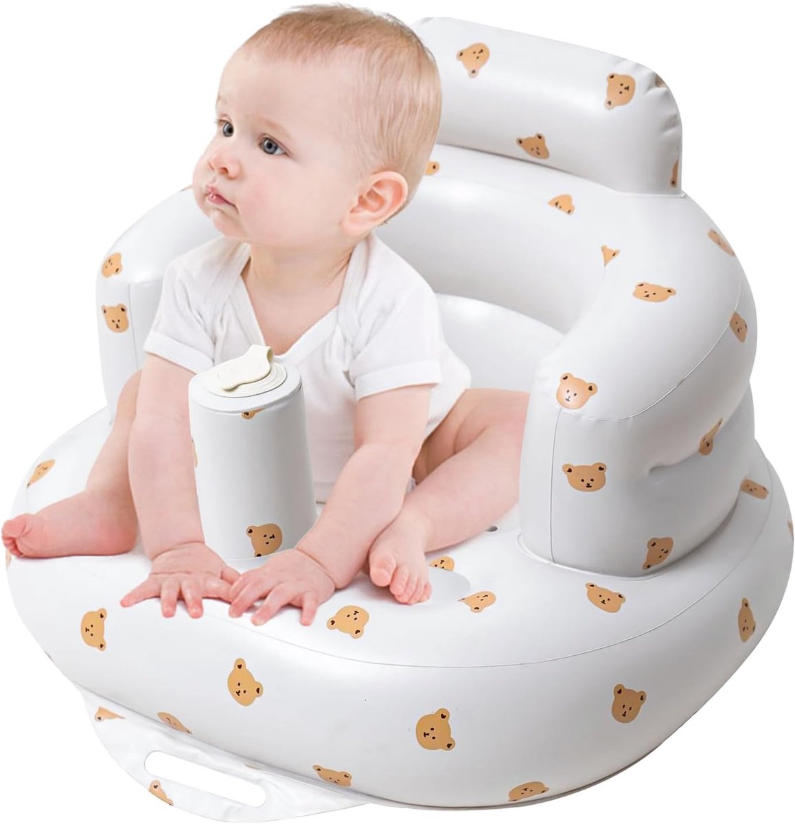 Opblaasbare Babystoel 3-36 Maanden - Inclusief Pomp - Ergonomische Ondersteuning - Ideaal voor Reizen - ShopVlot