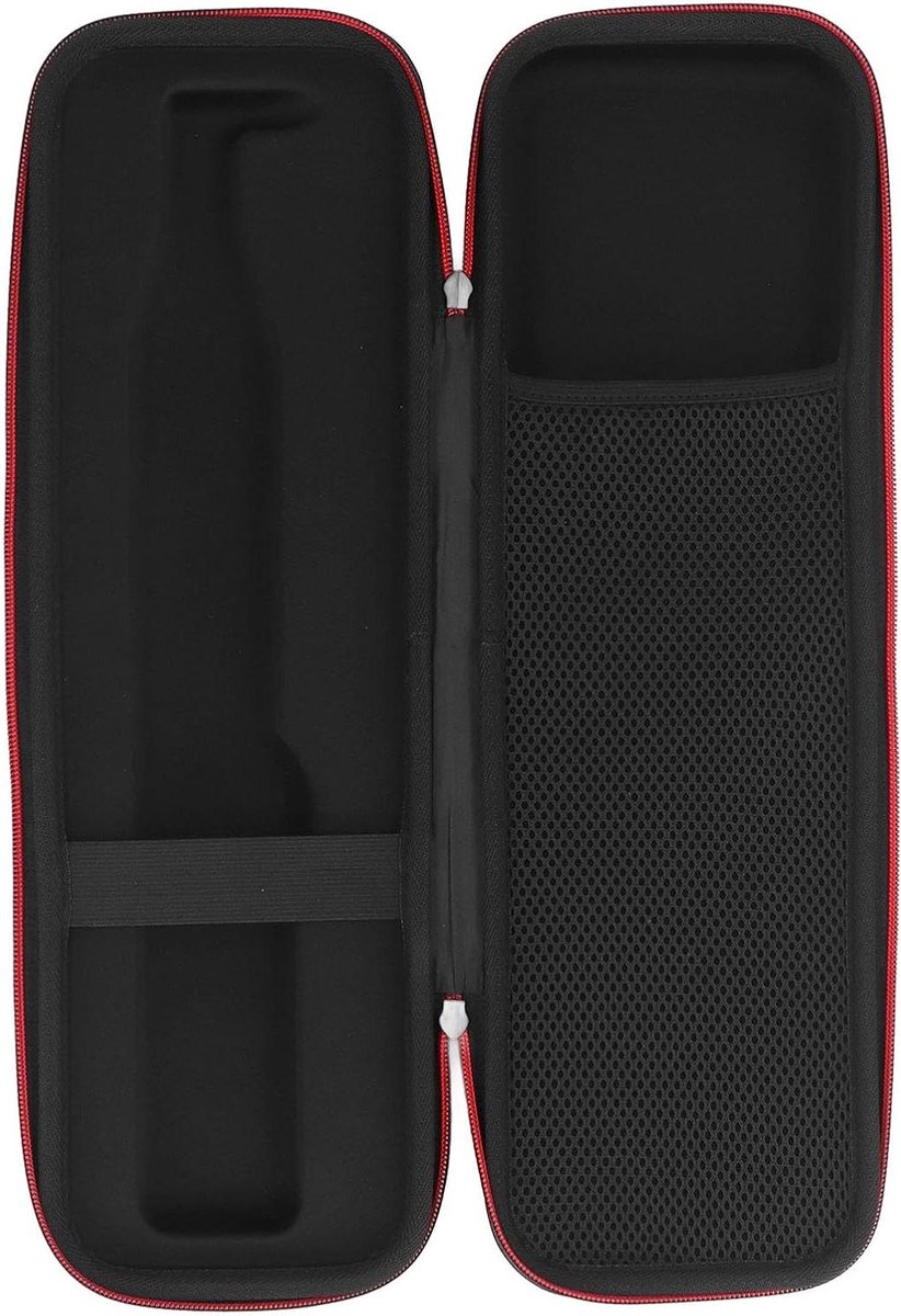 Stijltangkoffer - Draagbare Tas - Veilig Opbergen - Schokbestendig EVA Materiaal - 46 x 17 x 17 cm - Zwart