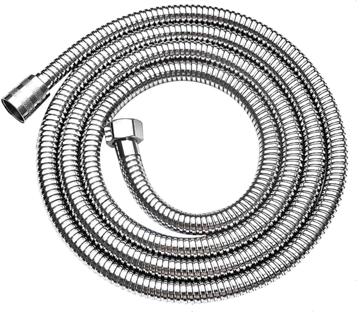 Douche slang 1.5 m - RVS - anti-draai bescherming - ideaal voor een flexibele douche-ervaring - ShopVlot