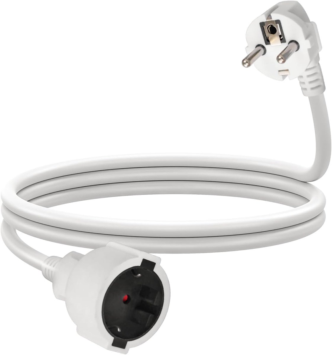 Verlengsnoer 3 m - IP44 kabel - Schuko stekker - Betrouwbaar voor binnen en buiten - ShopVlot
