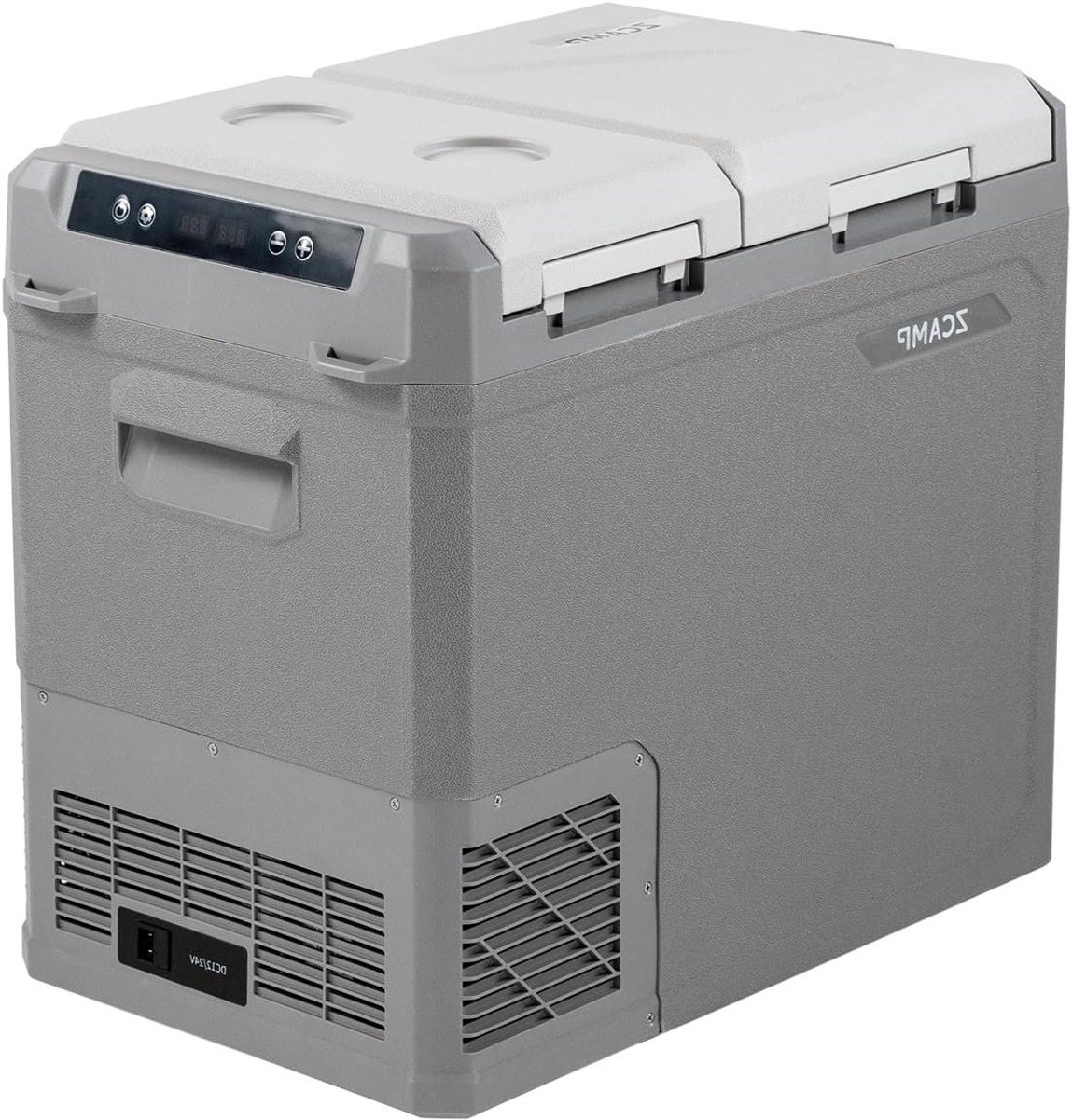 Dubbele Zone Koelbox - Vriezer Elektrisch - Kamperen Auto - Koelt tot -20 - 40 Liter - Zwart