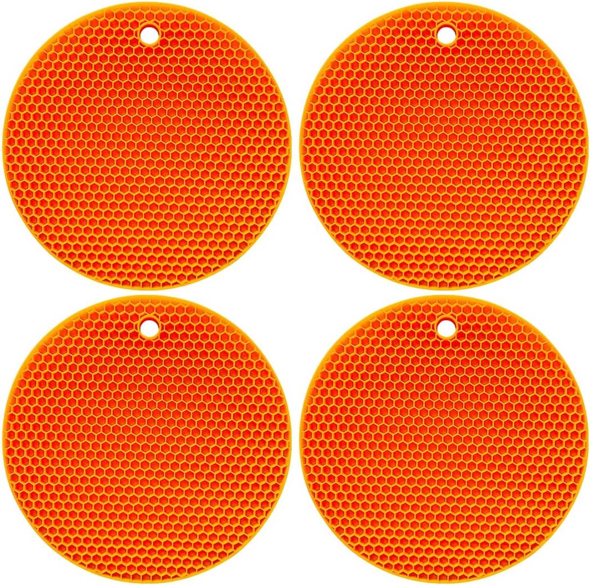 Trivets 18cm Rond - Siliconen - Hittebestendig - Bescherming voor aanrecht - ShopVlot
