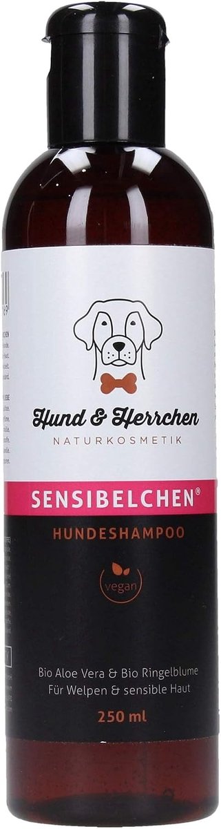 Hondenshampoo Sensitive - Biologisch - Zonder geur- en kunststoffen - Verzorgt probleemhuid - ShopVlot