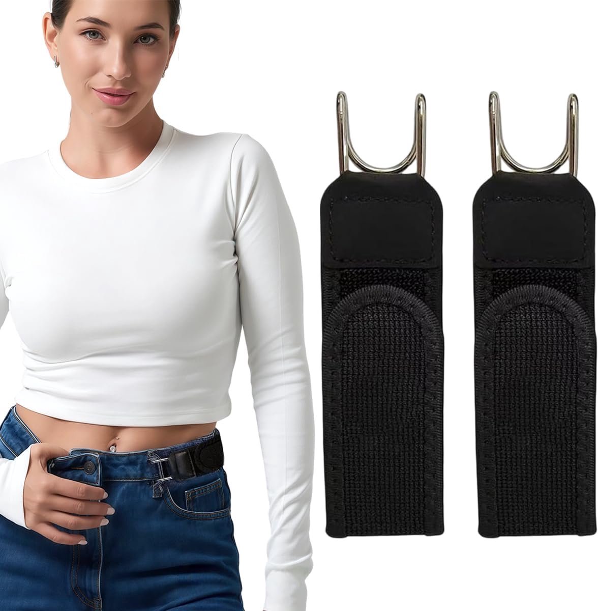 Riem zonder gesp - 2/4 stuks - tactische riem - ideaal voor dagelijks gebruik - ShopVlot