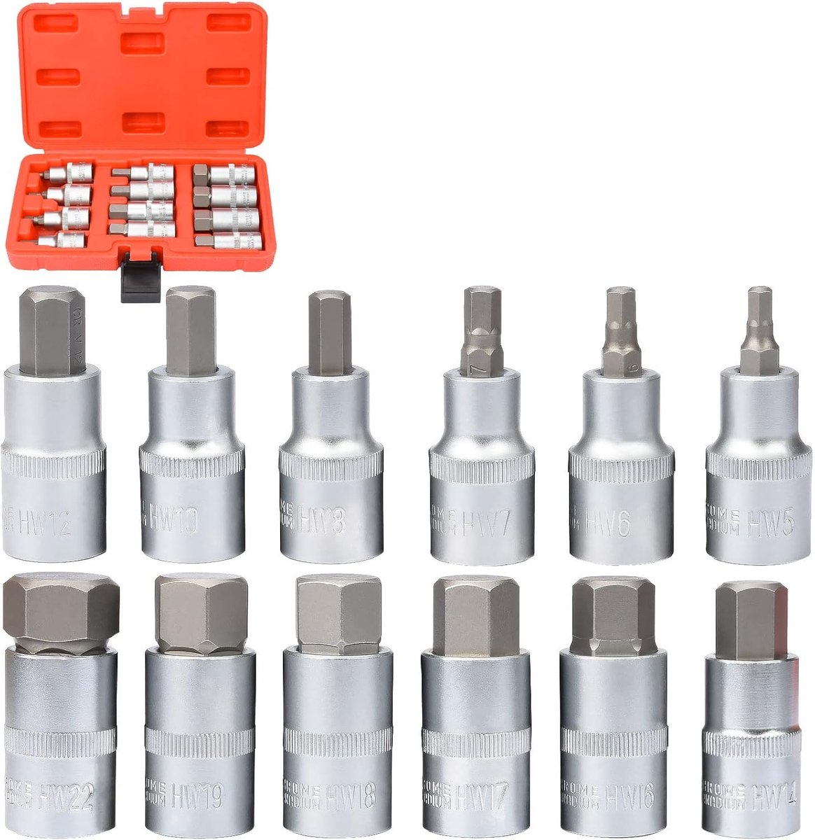 Schroevendraaier bits 12pcs - Diverse maten - Hoogwaardige staal - Geschikt voor precisiewerk - ShopVlot