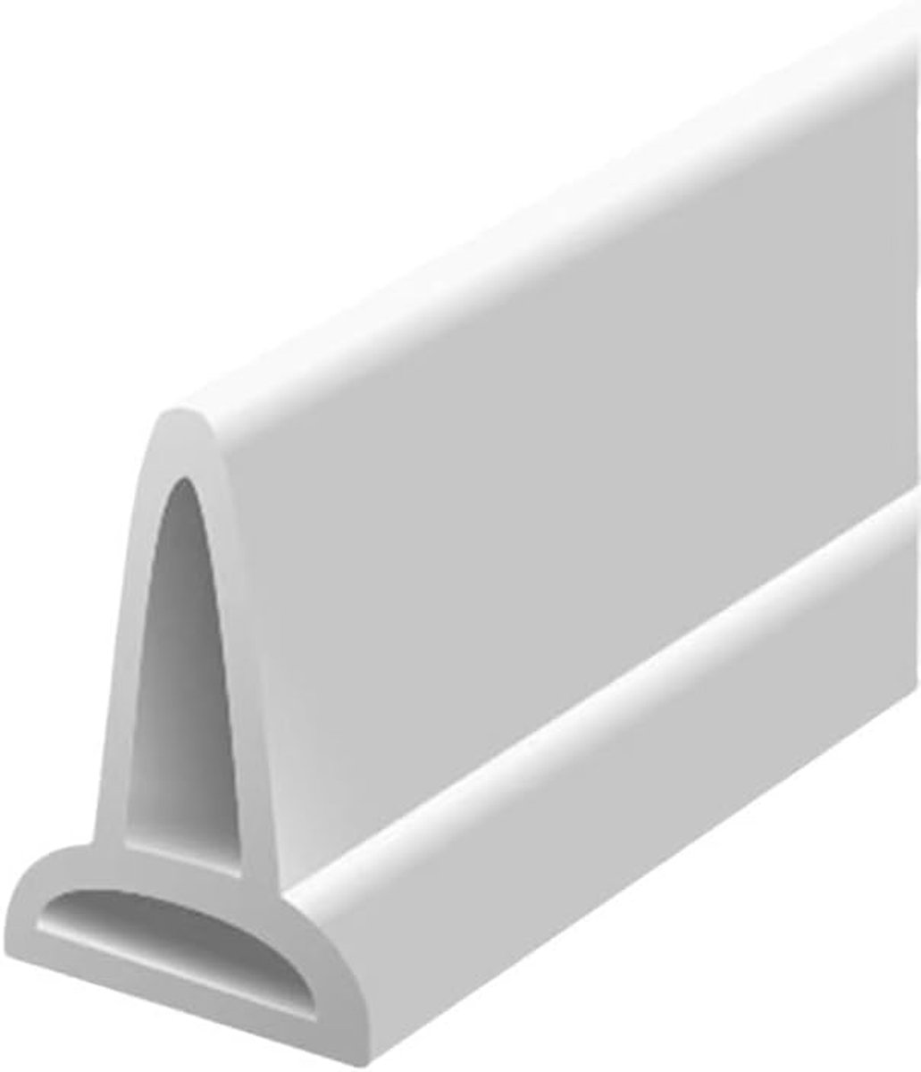 Spatbeschermingsstrip voor douche 2 m - transparant - waterdicht - voorkomt waterschade - ShopVlot