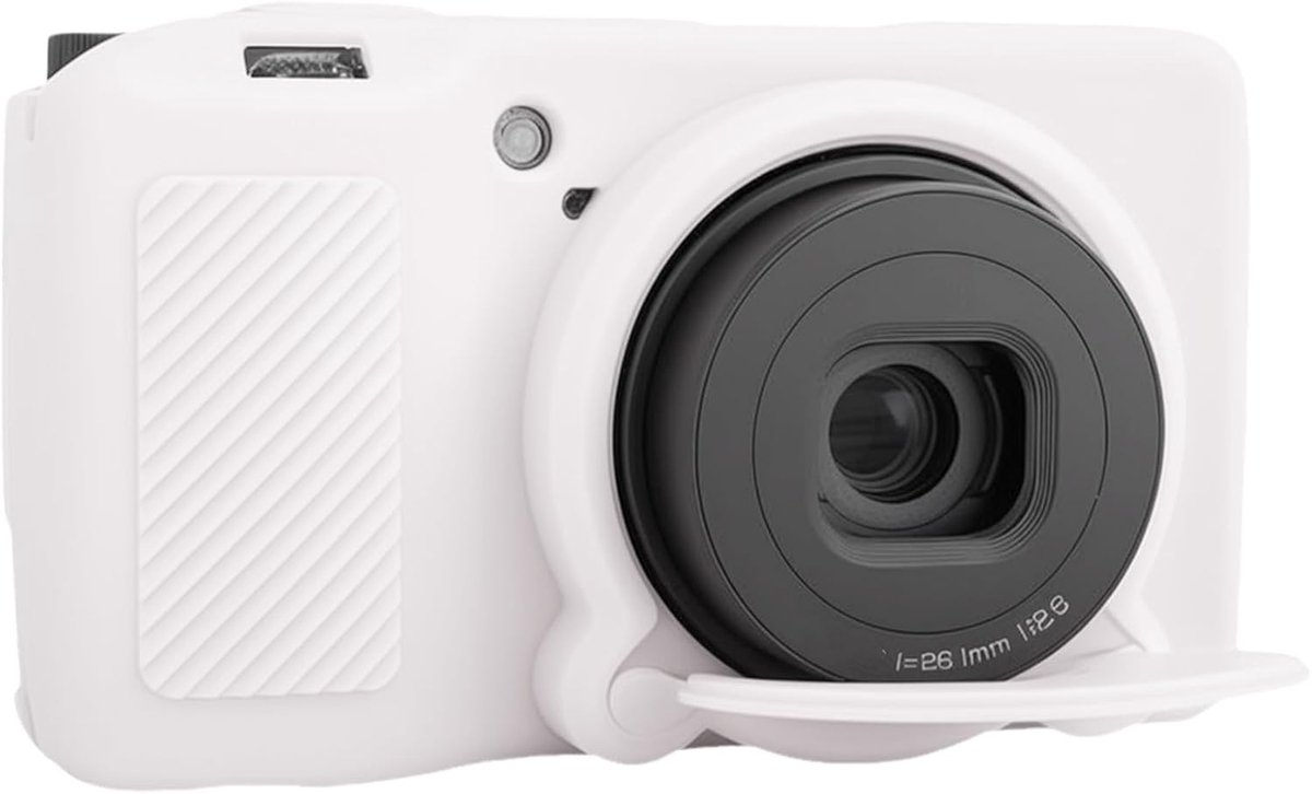Camera hoes voor Ricoh GR III - siliconen - met afneembare lenshoes - verbeterde grip - ShopVlot