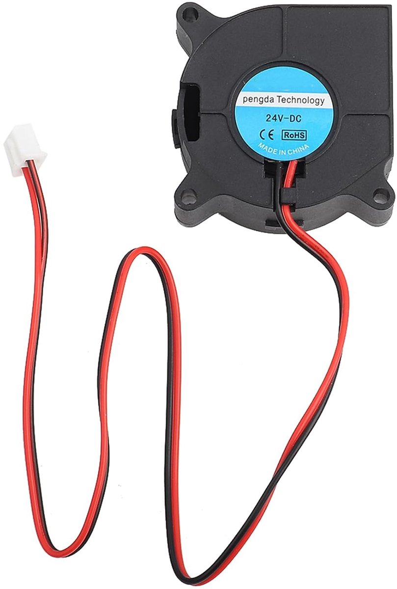 Ventilator voor 3D-printer 4020 - Turbo DC - Hoog temperatuur resistent - Zorgt voor efficiënte werking - ShopVlot