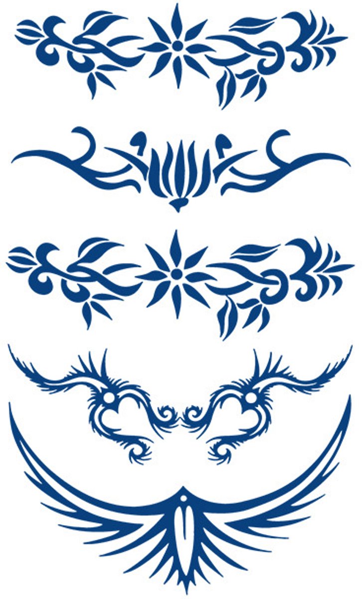 Tijdelijke tattoo Tribal arm 2 weken