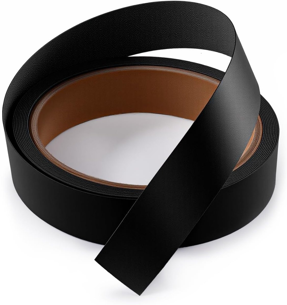 Melamine kantenband zwart 1.8cmx3m - soepel en duurzaam - vochtbestendig - ideaal voor meubels en reparaties - ShopVlot