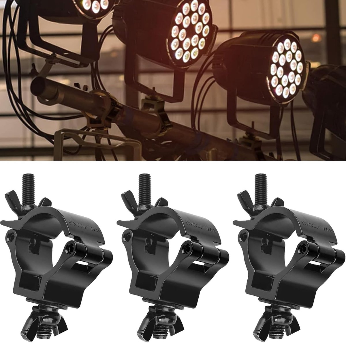 Travershaken 8 stuks - 38-51 mm - Trussopnemer - Veiligheid tot 100 kg - ShopVlot