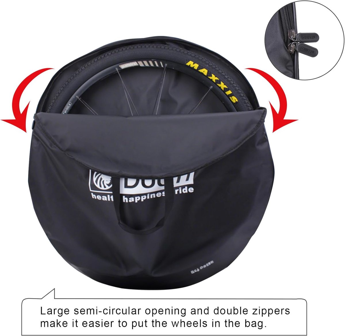 Fiets Tas 27.5 Inch - 420D Nylon Waterproof - Voor Mountain Bikes en Racefietsen - Ideaal voor Transport - ShopVlot