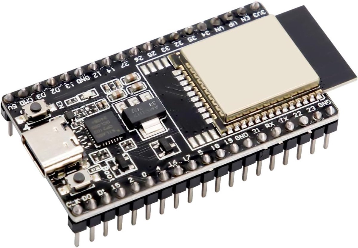 Ontwikkelbord ESP-32-DevKitC 38Pin - NodeMCU voor ESP-32-WM-32D - WiFi + Bluetooth - Ideaal voor IoT-projecten - ShopVlot