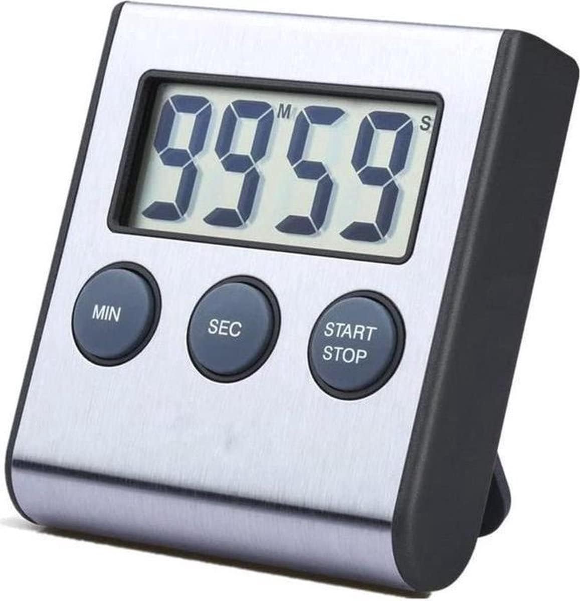Keukenwekkers - Digitale timer met grote cijfers - Magnetisch en staand - Ideaal voor koken - ShopVlot