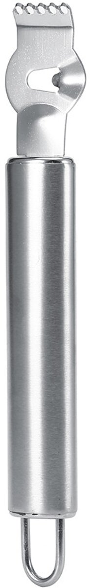 Citroenrasp - Citrusrasp - Limoenrasp - Zester - Sinaasappel zesteur - Schil raspen - Dunschiller - Fruitrasp - Zester tool - RVS - Jonyx