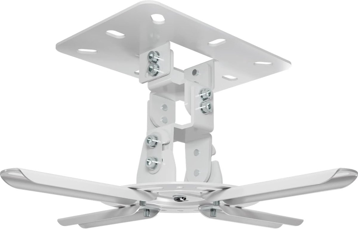 Projector plafondbeugel - 360° rotatie tot 13.6kg - kantelbaar ±15° - geschikt voor diverse projectoren - ShopVlot