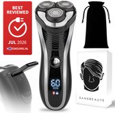 2-in-1 Scheerapparaat Mannen met Trimmer S1111 - Sansbeauté® - Nat & Droog – Precisietrimmer - Elektrisch - Electric Shaver - Waterproof