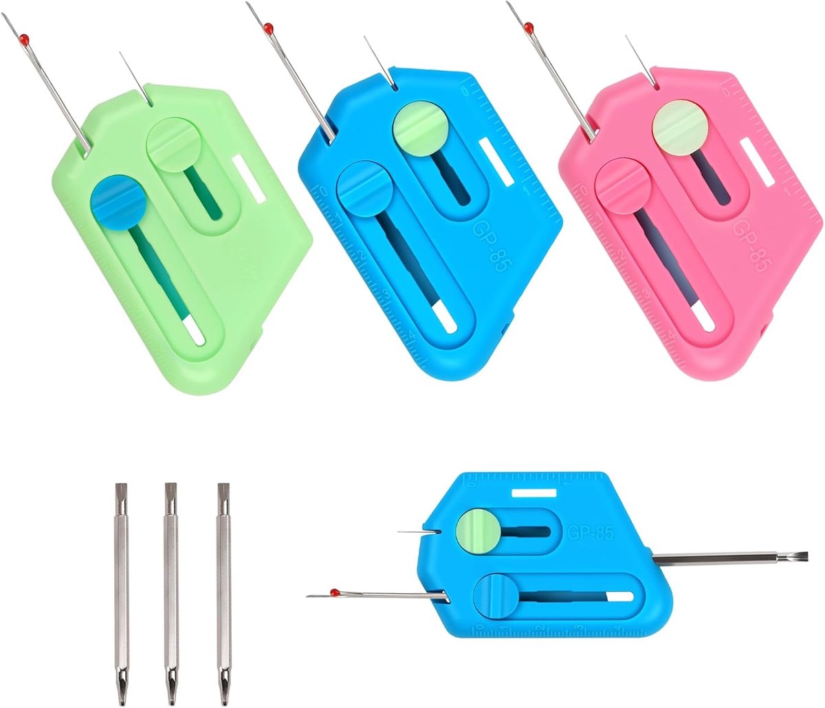 Naaismachine Accessoire - 4-in-1 Magnetische Naadgeleider - Naadverdeler en Draadgeleider - Precisie bij het naaien - ShopVlot