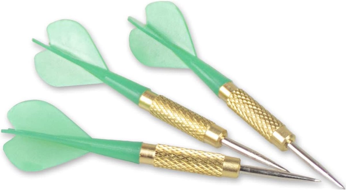 Darts steeltip mini - messing - compact formaat - ideaal voor onderweg - ShopVlot