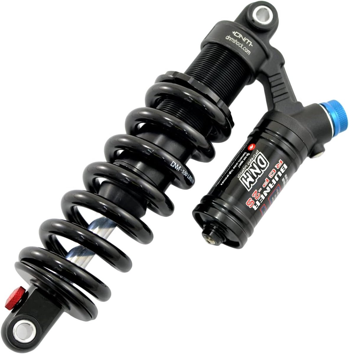 Mountainbike schokdemper 220 mm - 550 lbs veer - voor downhill gebruik - ideaal voor betere demping - ShopVlot