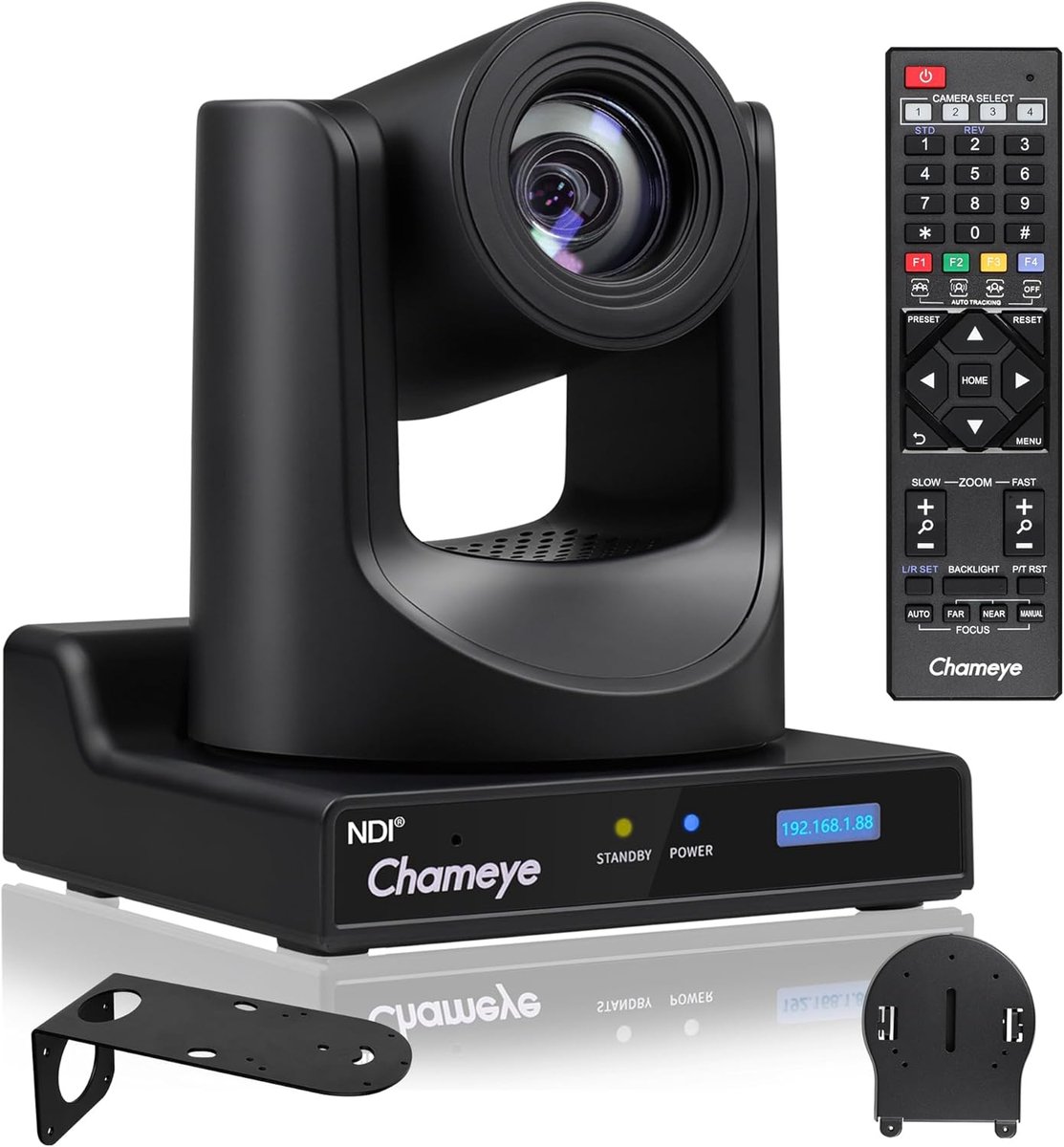 PTZ Camera 20x Zoom - NDI HX3 gecertificeerd - AI Car Tracking - Perfect voor live streaming - ShopVlot