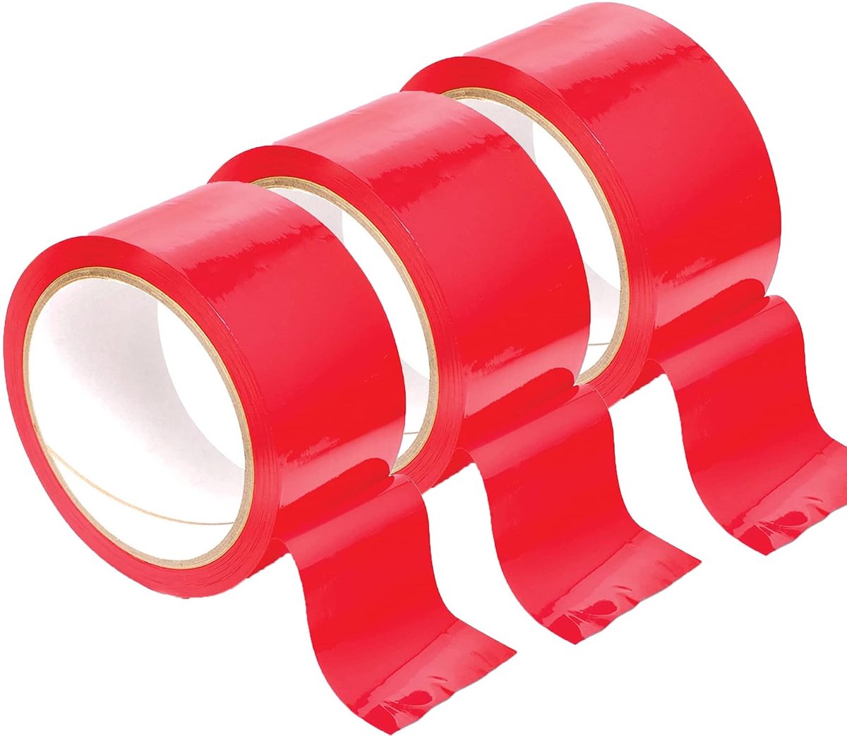 Bondage Tape 20 m lang - 5 cm breed - Rood - veelzijdige SM bondageband voor spannende seksspelletjes - ShopVlot