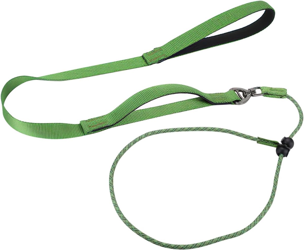 Hondentuig 12cm Heavy Duty - Dubbele Handgreep - Anti Tangle Slip Leash - Ideaal voor Training - ShopVlot