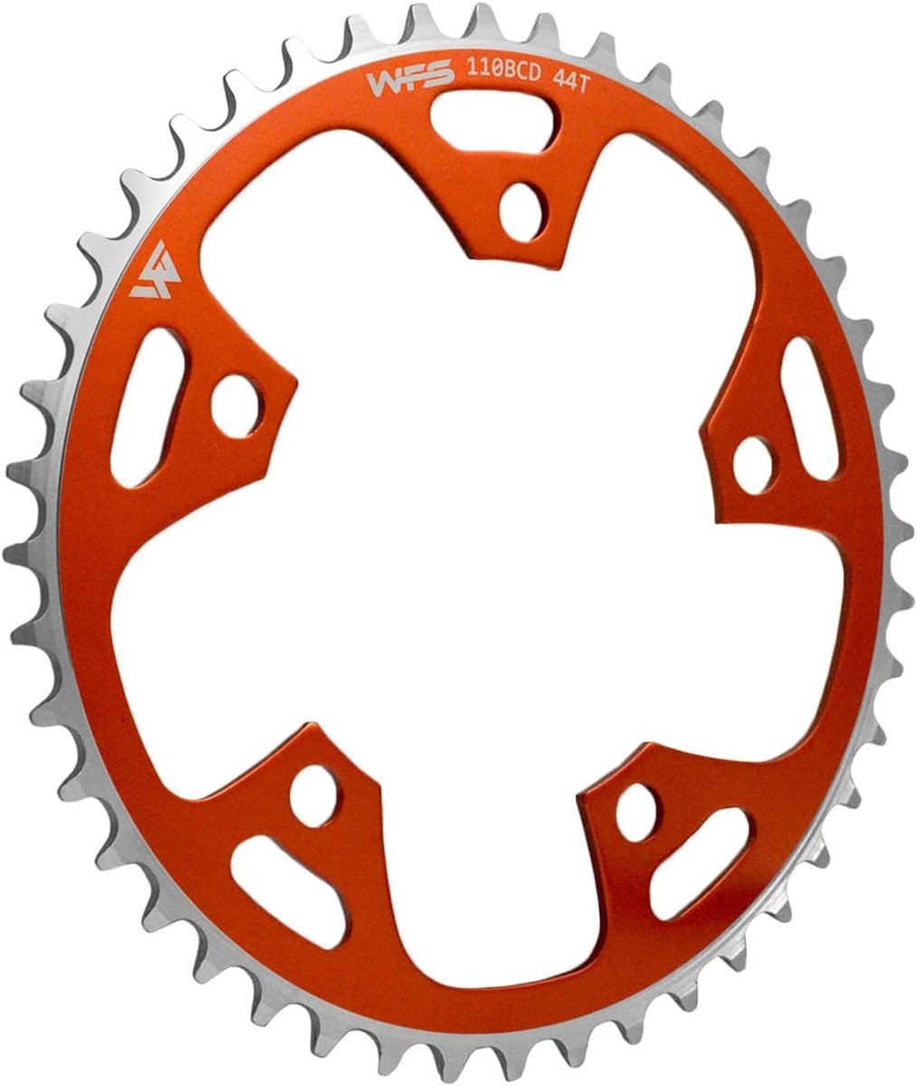 BMX kettingblad 44T - aluminium - 5-armig - voor een soepelere rit - ShopVlot