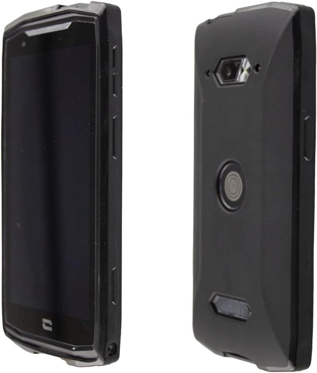 caseroxx TPU case voor Crosscall Core-M5, tas (TPU case in zwart) | Flexibele TPU-hoes, nauwkeurige pasvorm en goede grip, beschermt tegen stoten, krassen en stof, gemaakt van TPU