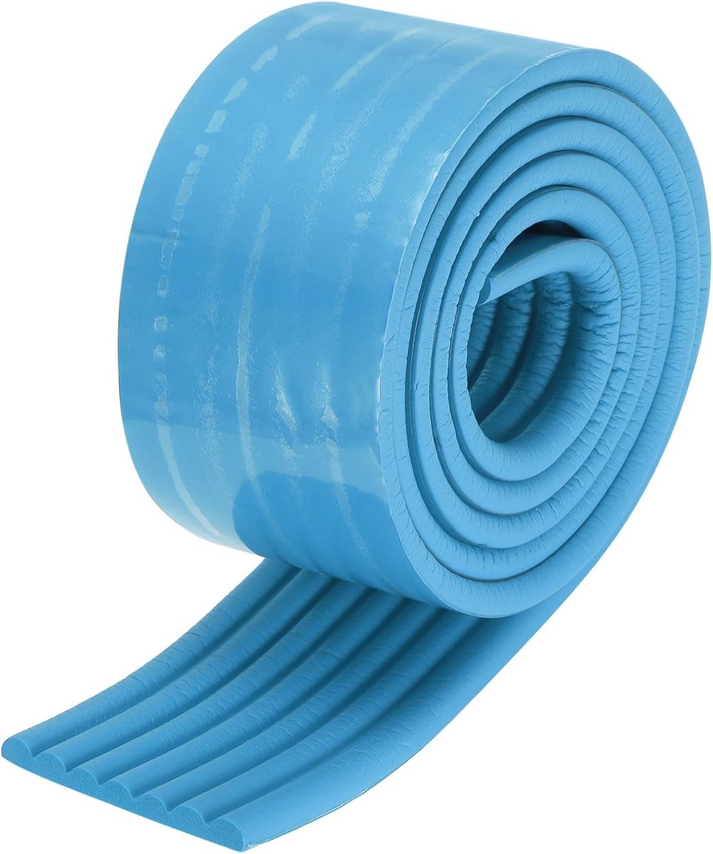 Trapbescherming voor stapelbed, 2 m hoekbescherming, zachte band, voor meubels, hoekbescherming, trap, tafel, bureau, rand