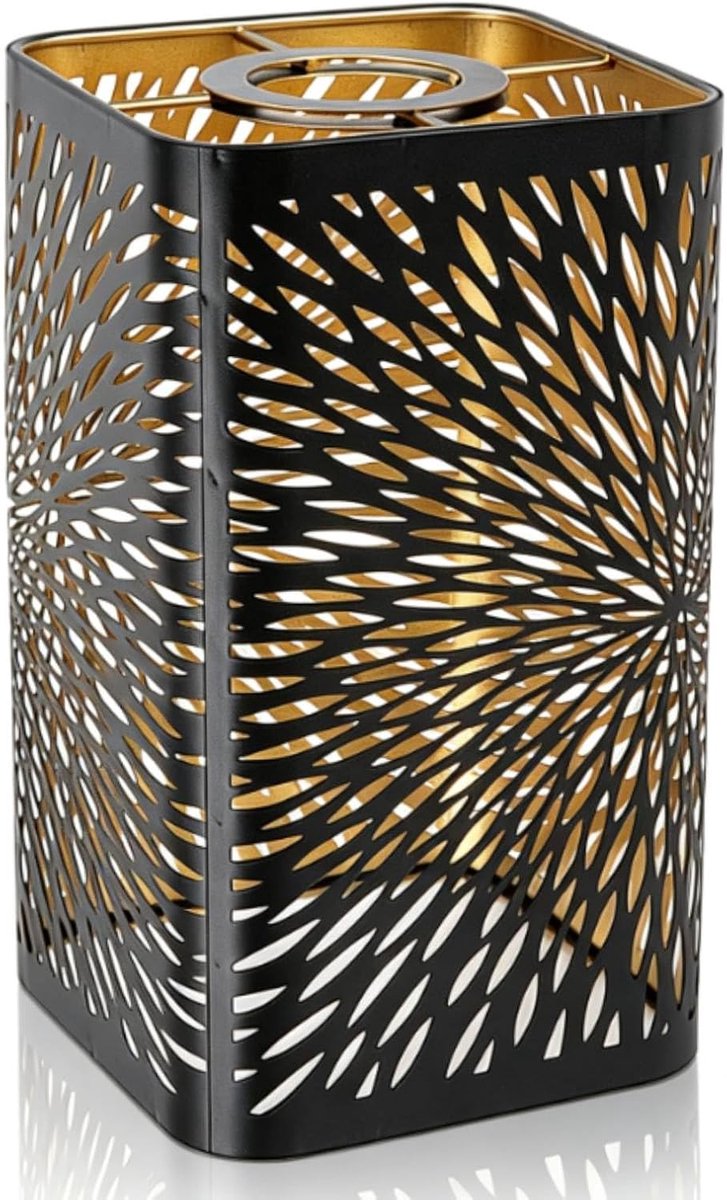 lampenkap, uitgeholde lampenkap zwarte lampenkappen voor tafellamp en vloerlamp, 4,5x7,9inch