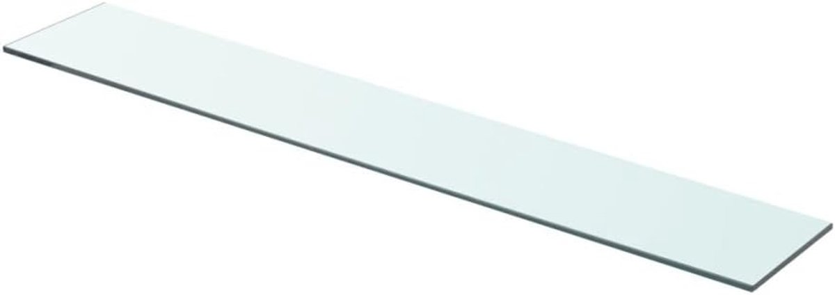 Yorten Plank glas transparant glazen bodem inlegplank glasplaat glazen plank reserveonderdelen draagvermogen 15 kg 80 x 12 cm (L x B) dikte 8 mm