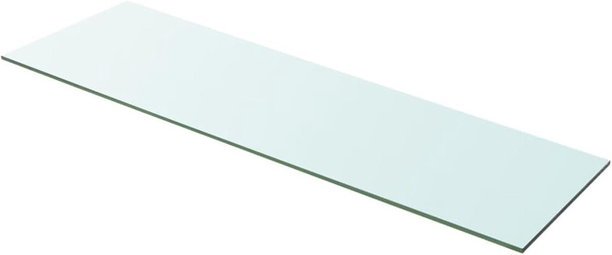 Yorten Plank glas transparant glazen bodem inlegplank glazen plank glasplaat reserveonderdelen 8 mm (100 x 30 cm)