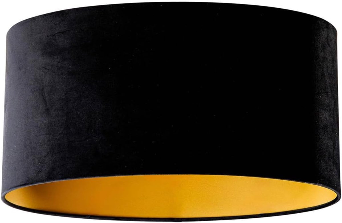 Velours lamp lamp zwart 50/33/25
