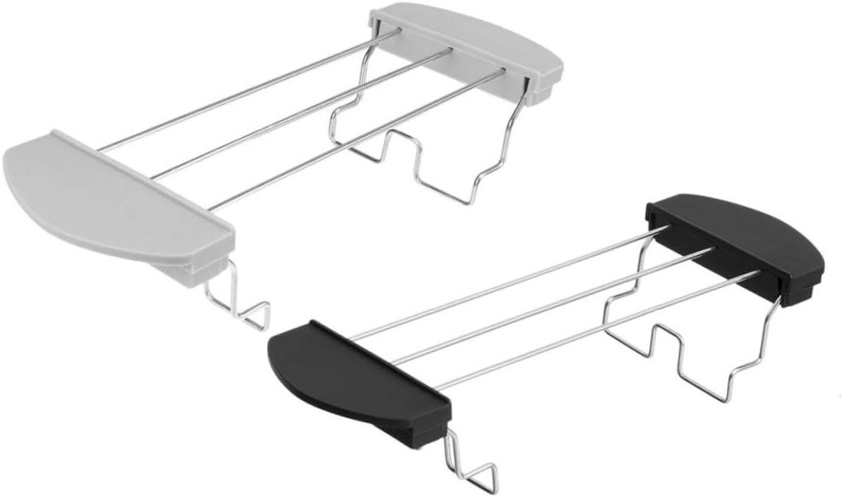 Broodrooster Grillrek - Toastrek Sandwichrek - Brood Verwarmen - Hittebestendig Silicone - 26 cm - Assorti
