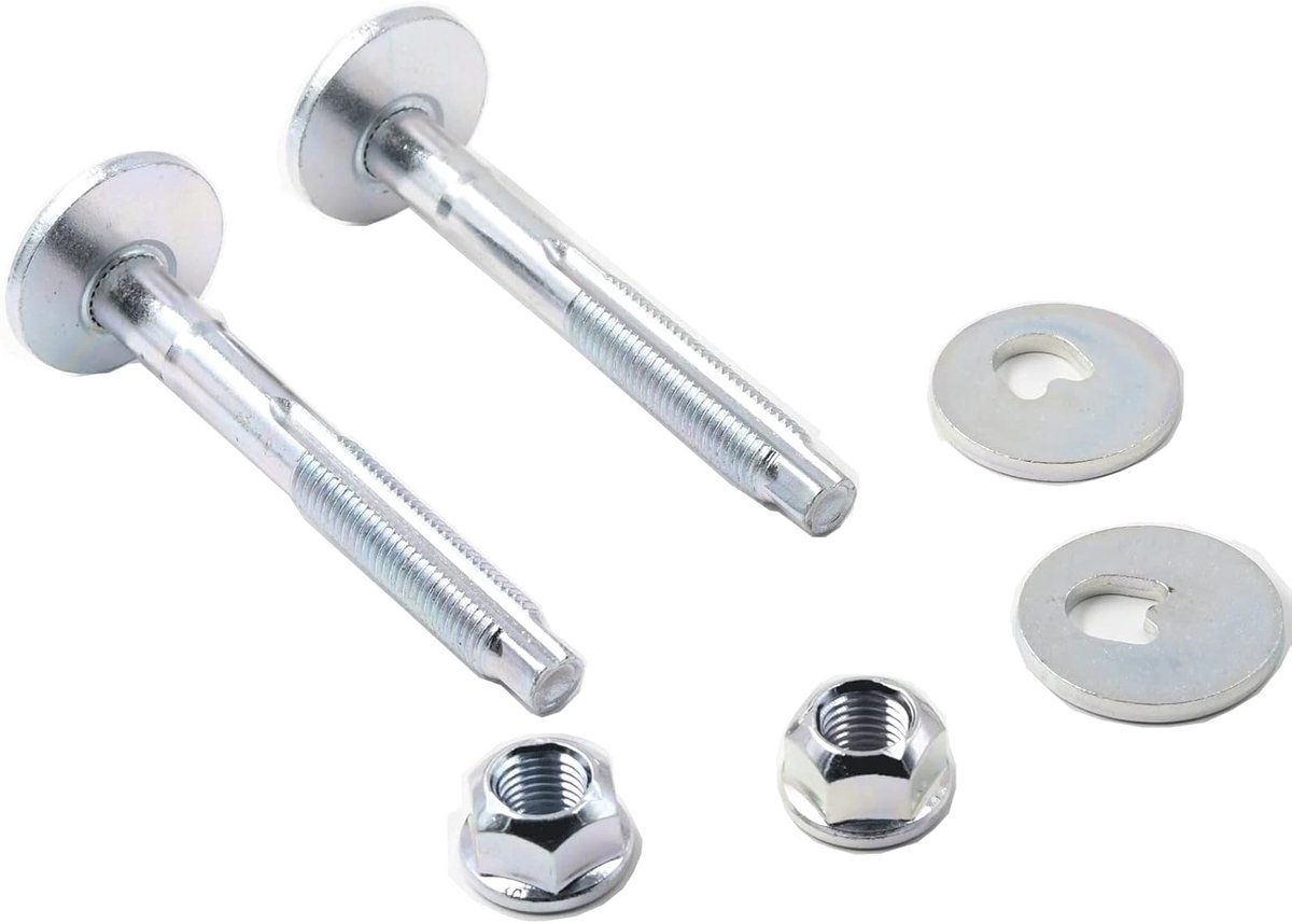 2 Stoel excentrische boutenset achtervering onderste camber M12 compatibel met VW A1 A3 RS3 TT TTRS Q2