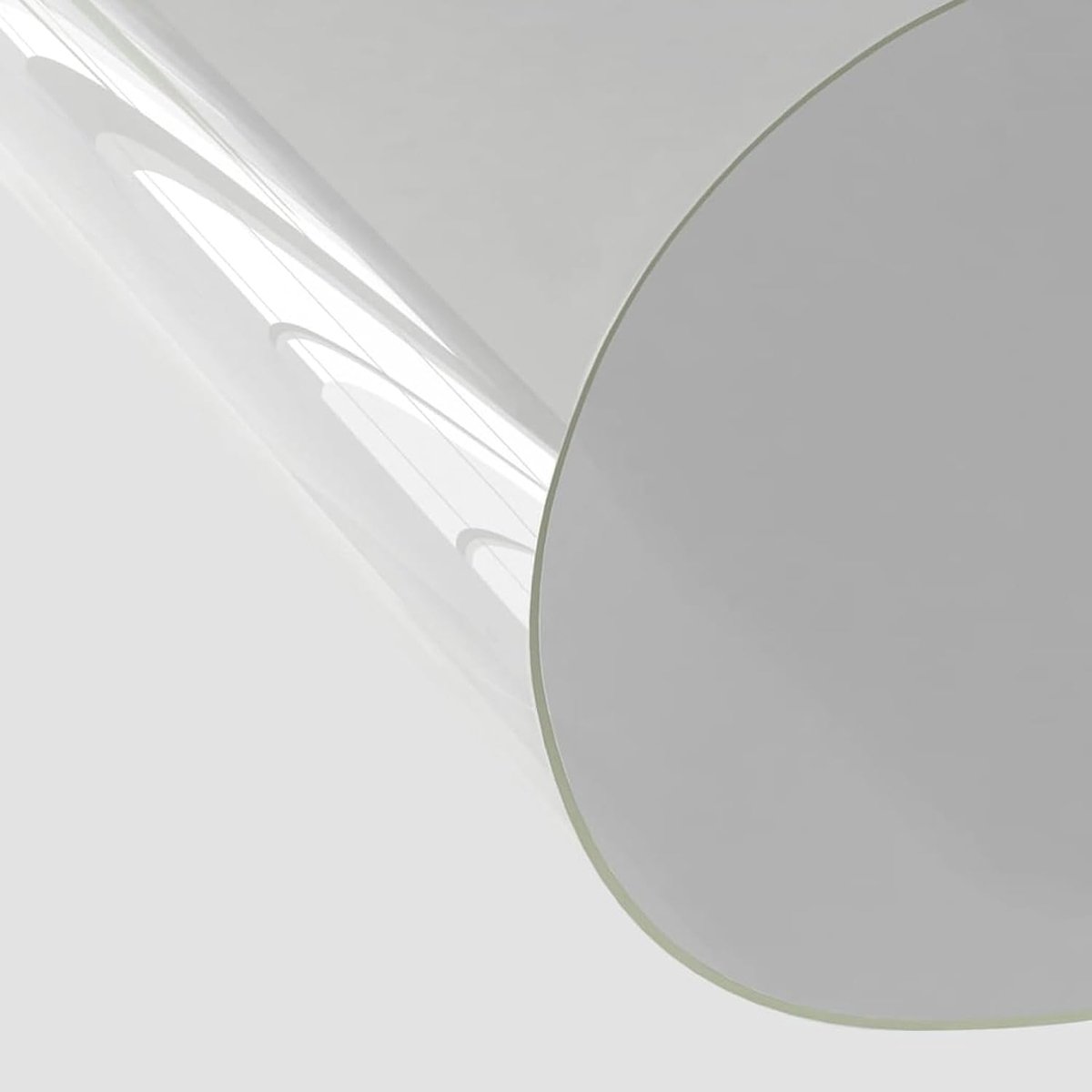 Tafelbeschermer, tafelkleed, waterdichte tafelbeschermer, transparant, 140 x 90 cm, 2 mm pvc, voor tafels en vloeren, tafelaccessoires