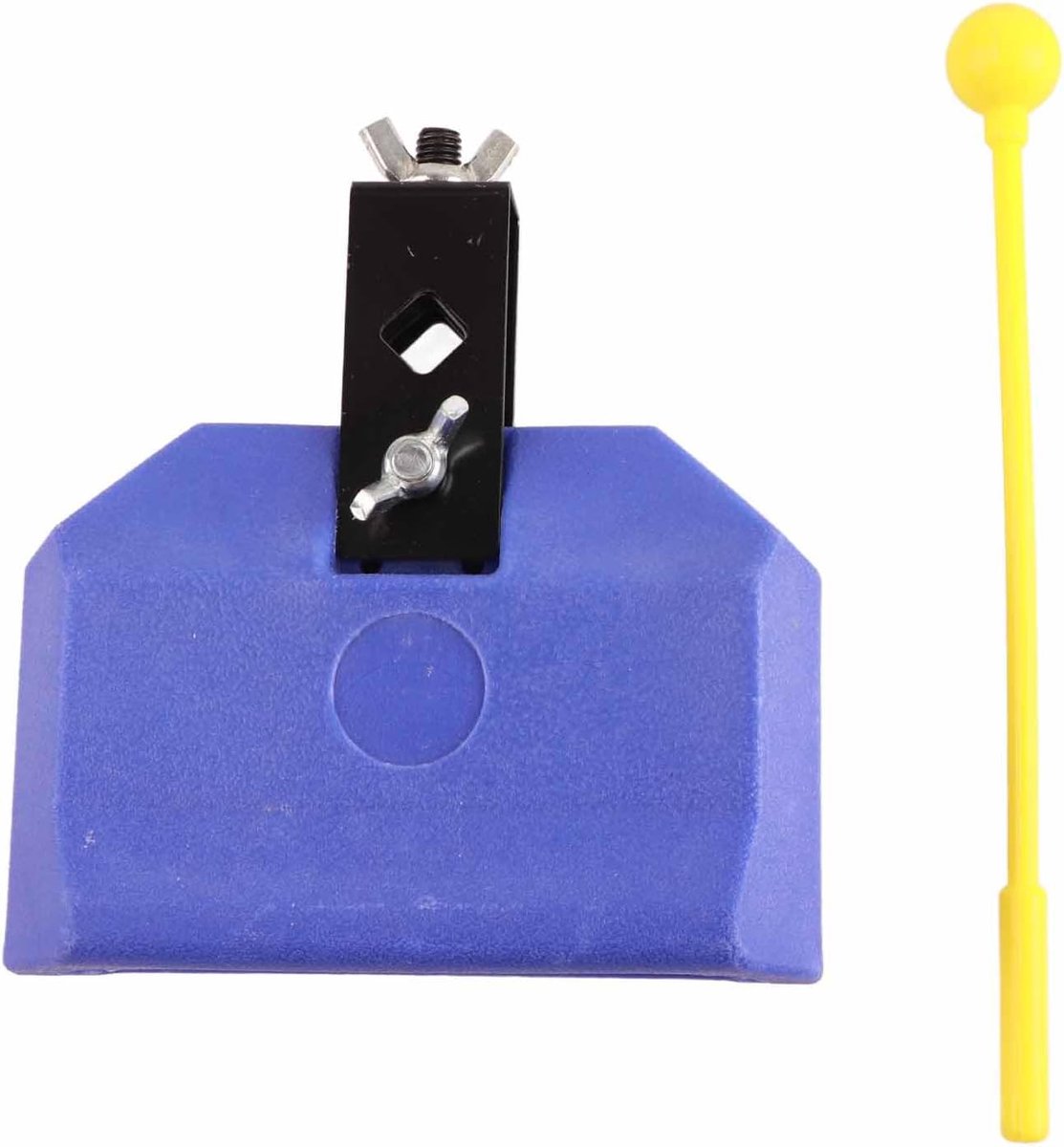 Jam Block Attachment 20x12x5 Blauw Plastic Percussieblok Latin Drumstel