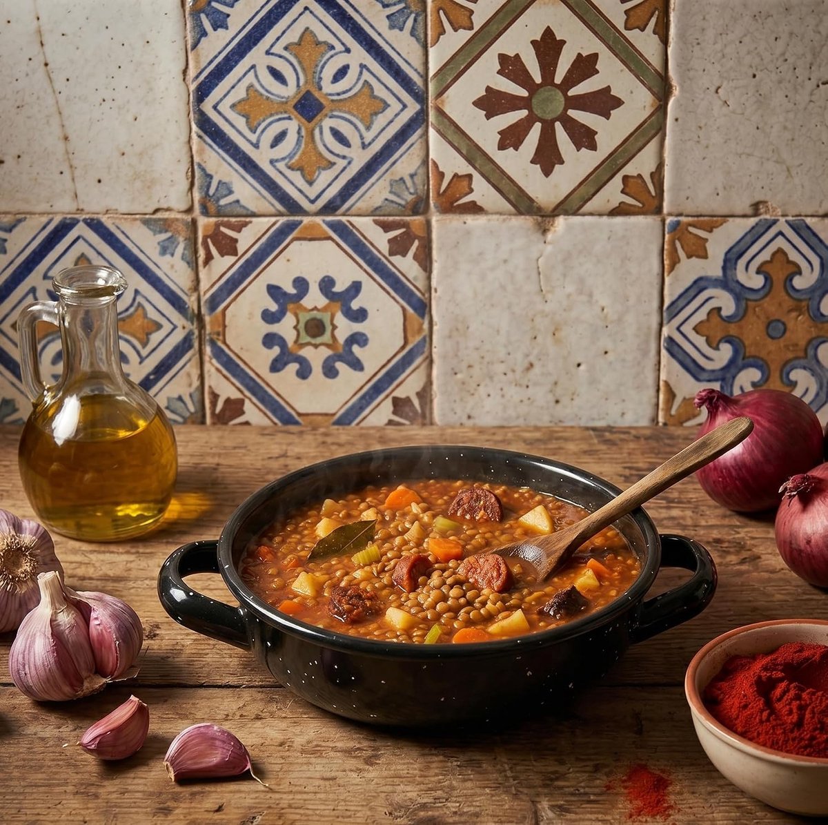 - Paella Pan - Geglazuurd Emailstaal - Anti-Aanbaklaag - Set van 6-16 cm