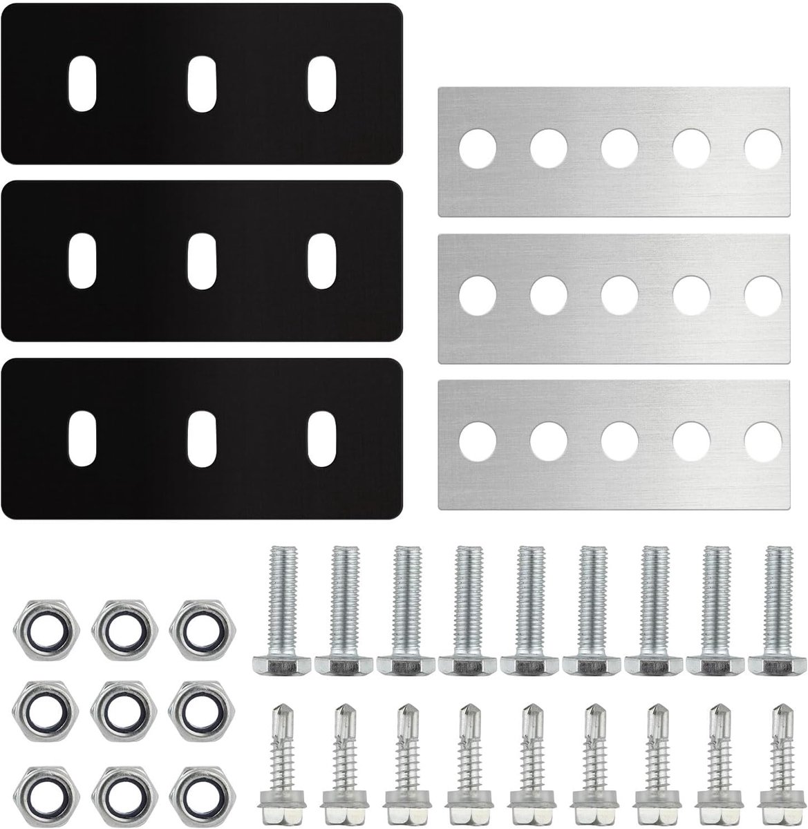 Sneeuwblazerwaaier Modificatieset-1/4" 3-Bladig, 304 Roestvrij Staal Sneeuwblazerwaaier Modificatie/Rubberen Set Voorkom Verstopping