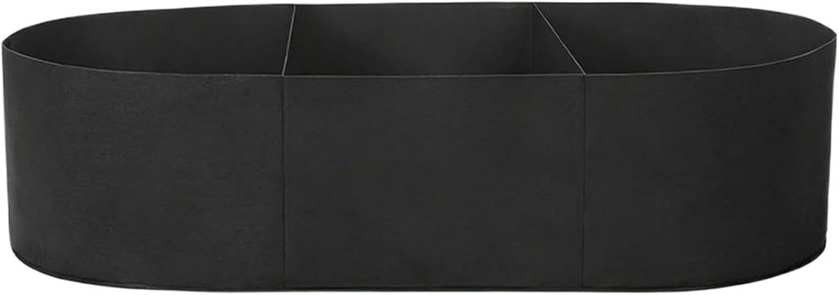 Zakken met 3 vakken, ademende tuinpotten, plantenzakken, bloempotten, voor bloemen, tomaten, aardappelen, outdoor, tuin, binnenplaats, terras, gazon, verhoogd bed, binnen, kas, balkon