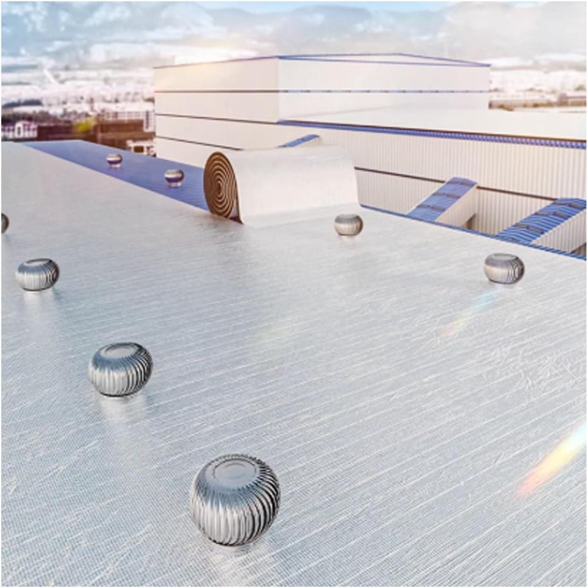 Aluminiumfolie Isolatie - Thermische Laag Geluiddempend - Energie Besparen - Zelfklevend - 5mm dik - Zilver