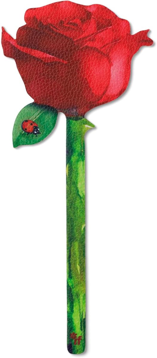 Bloem bladwijzers - Geschilderde roos