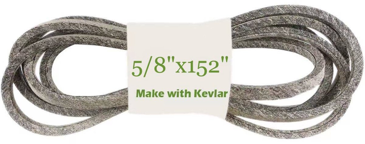 5/8"x152" maaidekriem Gazonaangedreven maaidekriem Gemaakt met Kevlar Compatibel met AYP 539111949 Compatibel met HUSQVARNA 539103687, 539111949
