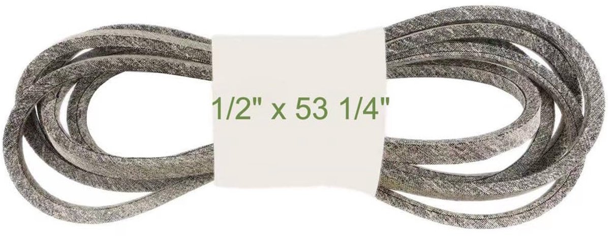 1/2 "x 53 1/4" Deck Belt Lawn Drive Deck Belt Gemaakt met Kevlar Compatibel met Toro 110-6953