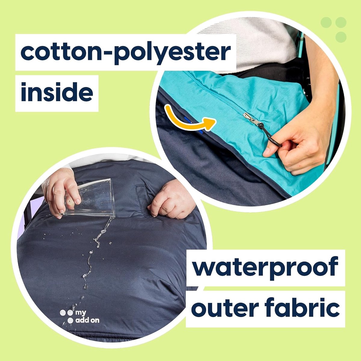 MyBlanket Summer Blanket Wind and Waterproof Wheelchair Blanket Lightweight and Compact Leg Protection Blanket Also - ShopVlot
