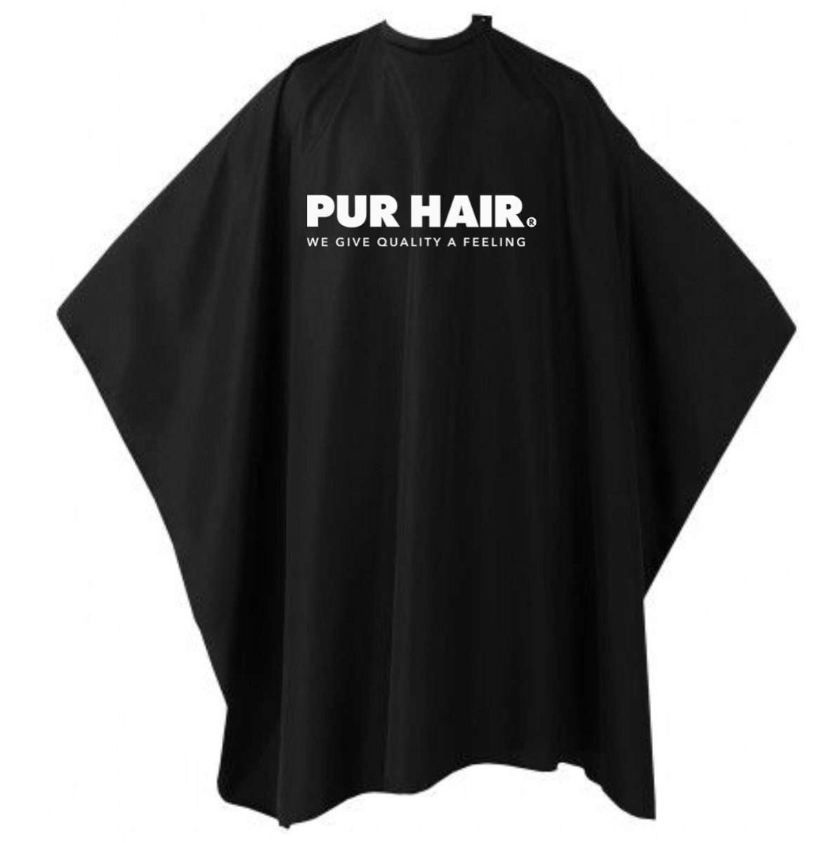 PUR HAIR Barberscape Zwart - Professionele knip- en stylingcape