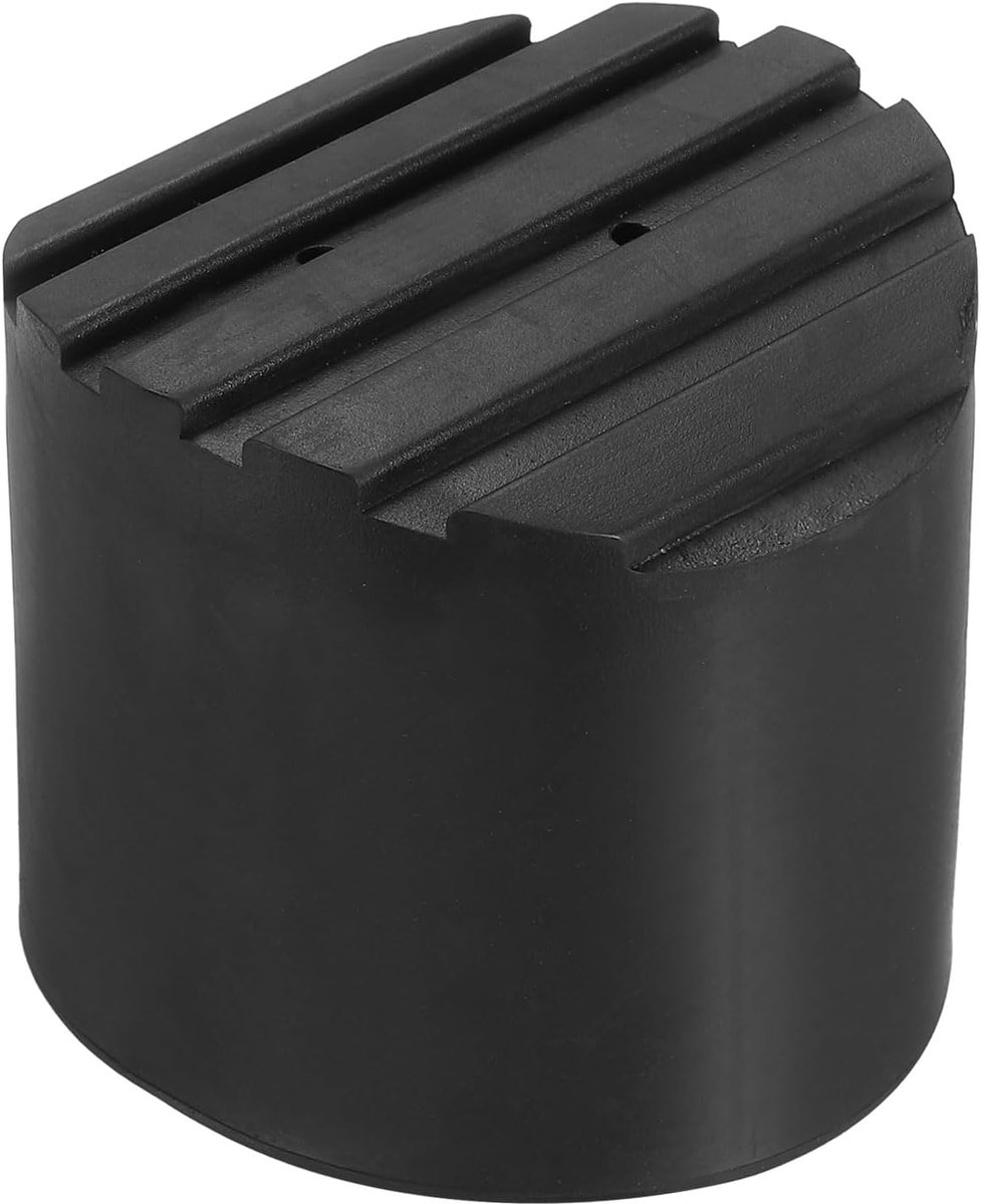 Ladder Antislip Voeten 72 mm, 1 Stks Rubber Ronde Voet Beschermende Mat Kussen Vervanging voor Telescopische Vouwen Extension Ladder Bescherming, Zwart
