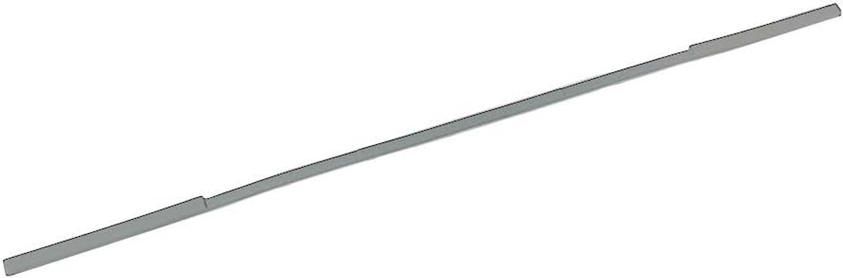1 x dunne rubberen strip van antislip rubber, grijs, voor Lenovo ThinkPad X1 2-in-1 Gen 11 21V9 21VA (26 x 0,5 x 0,2 cm)
